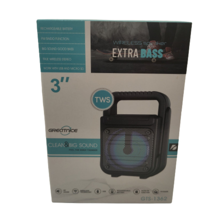 اسپیکر بلوتوثی قابل حمل مدل GREATNICE GTS-1362