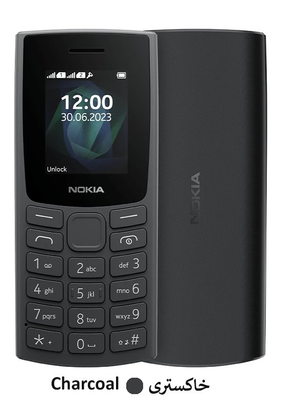 گوشی نوکیا 105 2023 | حافظه 4 مگابایت ا Nokia 105 2023 4 MB باگارانتی 18 ماهه