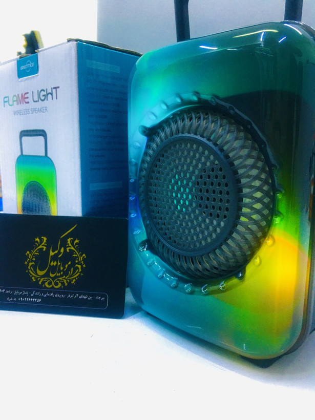 اسپیکر بلوتوثی قابل حمل مدل Flame light GTS-1867