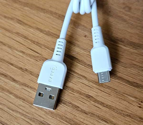 کابل فست شارژ میکرو 3 آمپر BARED