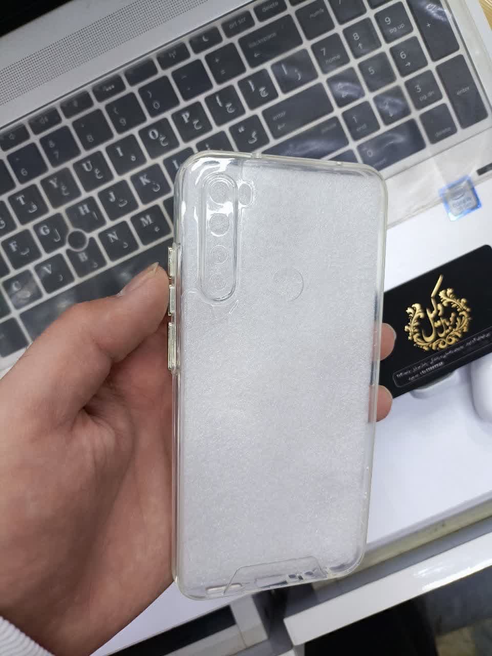 گارد شیائومی Note 8 شفاف مدل Space