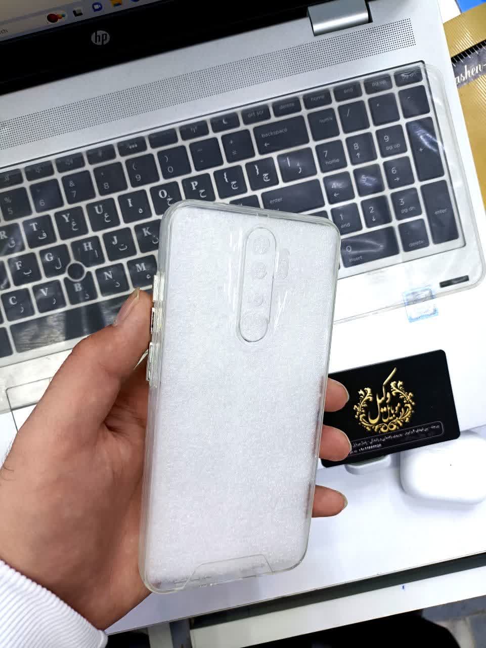 گارد شیائومی  Note 8 Pro شفاف مدل Space