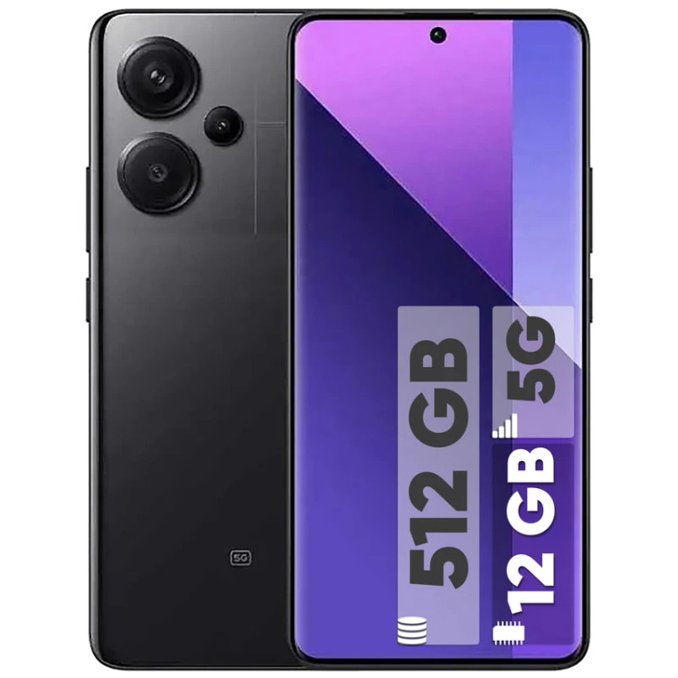 گوشی موبایل شیائومی مدل Redmi Note 13 Pro Plus 5G دو سیم کارت ظرفیت 512 گیگابایت و رم 12 گیگابایت استوک