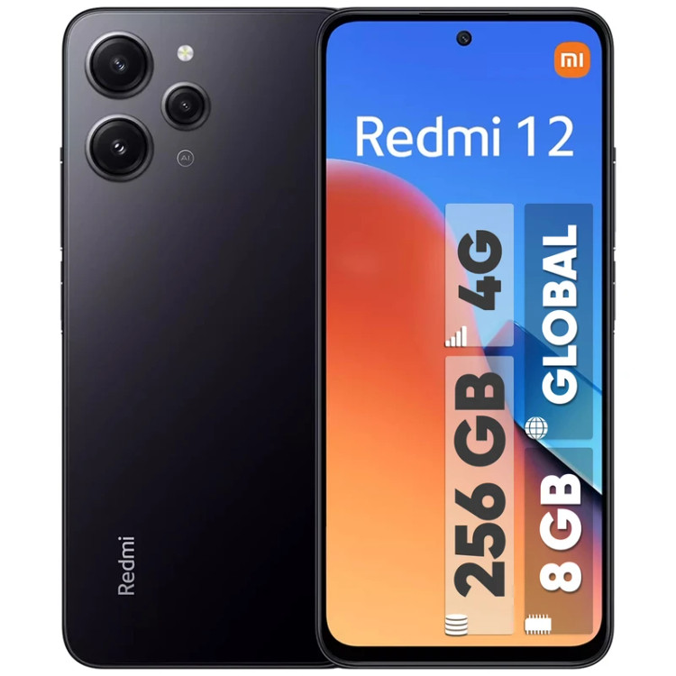 گوشی موبایل شیائومی مدل Redmi 12 دو سیم کارت ظرفیت 256 گیگابایت و رم 8 گیگابایت - گلوبال استوک