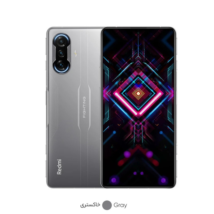 گوشی موبایل شیائومی مدل Redmi K40 Gaming دو سیم کارت ظرفیت 256 گیگابایت و رم 12 گیگابایت استوک