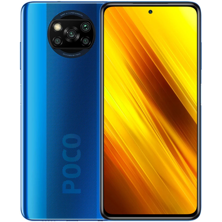 گوشی موبایل شیائومی مدل POCO X3 NFC M2007J20CG دو سیم کارت ظرفیت 64 گیگابایت و رم 6 گیگابایت استوک