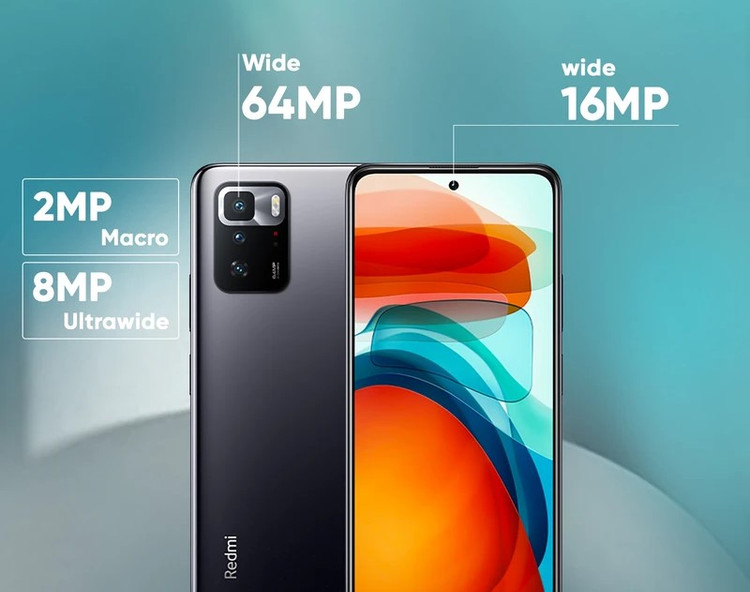 گوشی موبایل شیائومی مدل Redmi Note 10 Pro 5G دو سیم کارت ظرفیت 256 گیگابایت رم 8 گیگابایت استوک