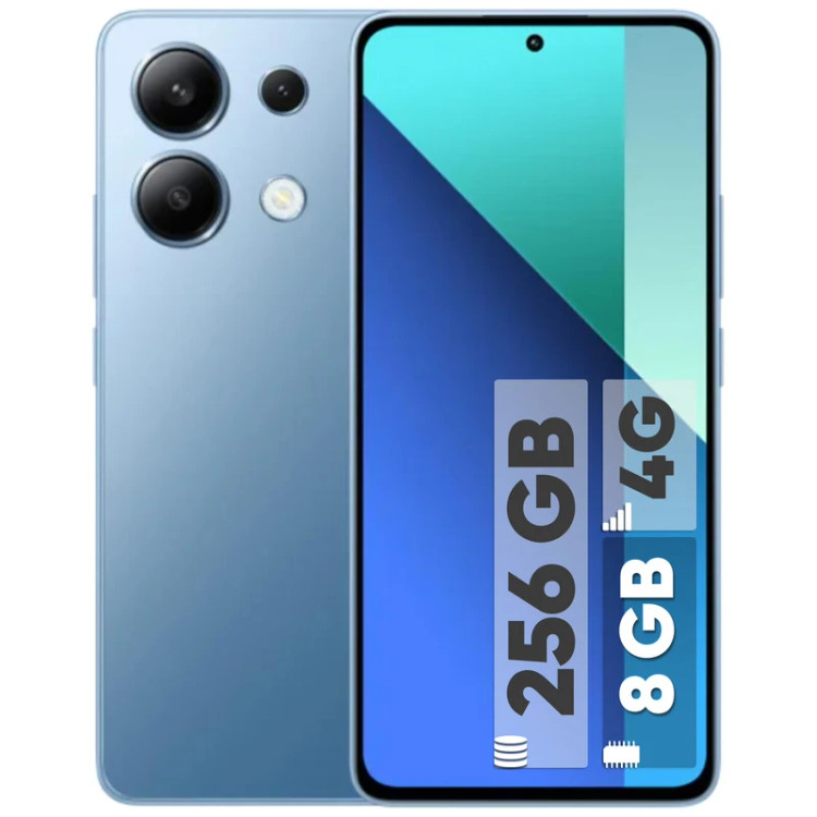 گوشی شیائومی Redmi Note 13 4G رجیسترشده دو سیمکارت 256 گیگابایت با رم 8 گیگابایت استوک