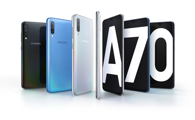 گوشی موبایل سامسونگ مدل Galaxy A70 SM-A705FN/DS دو سیمکارت ظرفیت 128 گیگابایت با رم 6 گیگابایت استوک