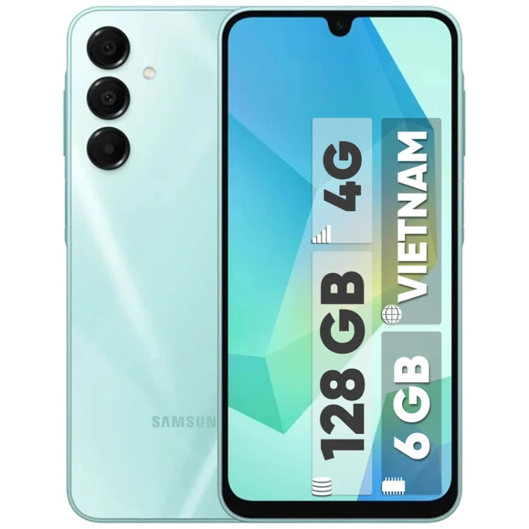 گوشی سامسونگ Galaxy A16 رجیسترشده دو سیمکارت 128 گیگابایت با رم 6 گیگابایت - ویتنام استوک