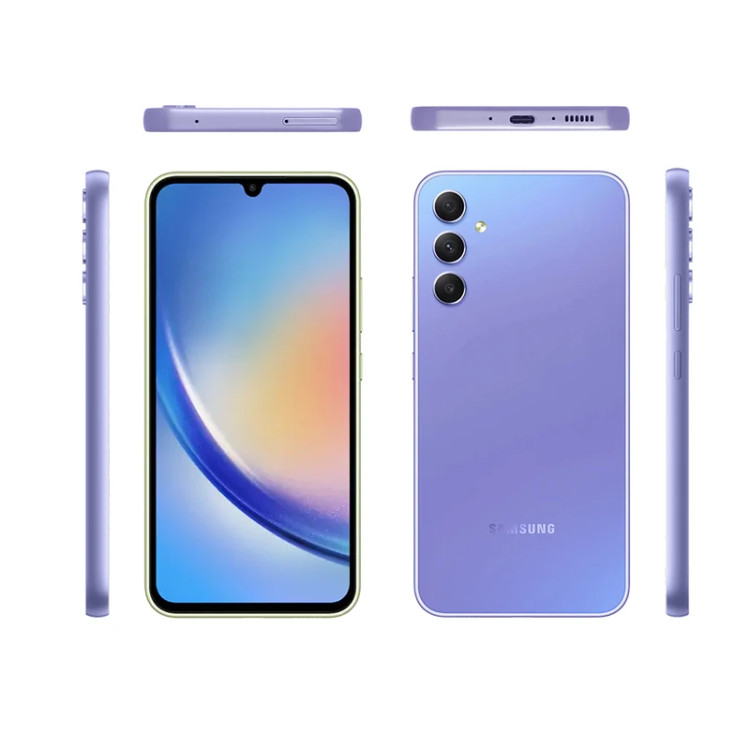 گوشی سامسونگ Galaxy A34 5G رجیسترشده دو سیمکارت 128 گیگابایت با رم 8 گیگابایت - ویتنام استوک