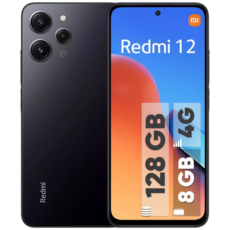 گوشی شیائومی Redmi 12 رجیسترشده دو سیمکارت 128 گیگابایت با رم 8 گیگابایت - گلوبال استوک