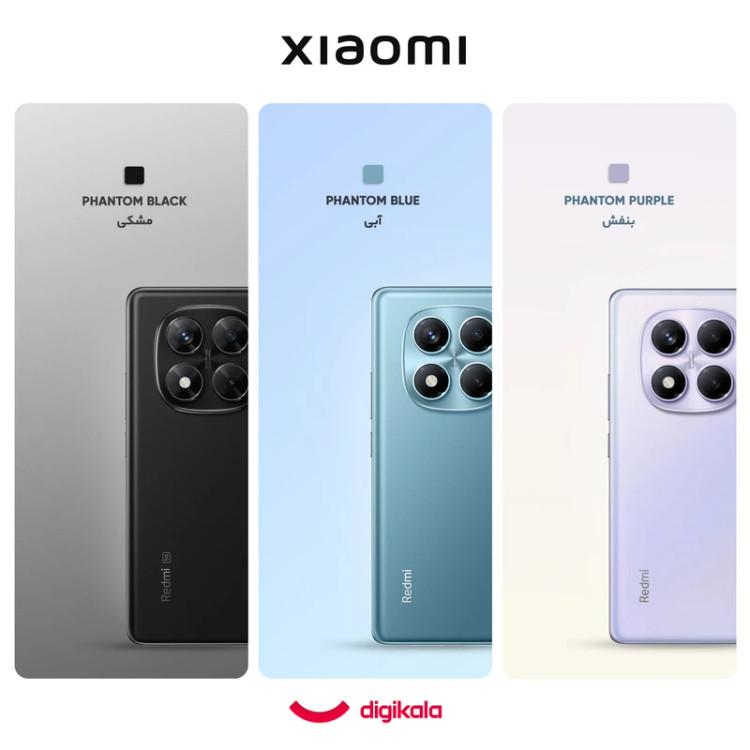گوشی موبایل شیائومی مدل Redmi Note 14 Pro 4G دو سیم کارت ظرفیت 256 گیگابایت و رم 8 گیگابایت استوک