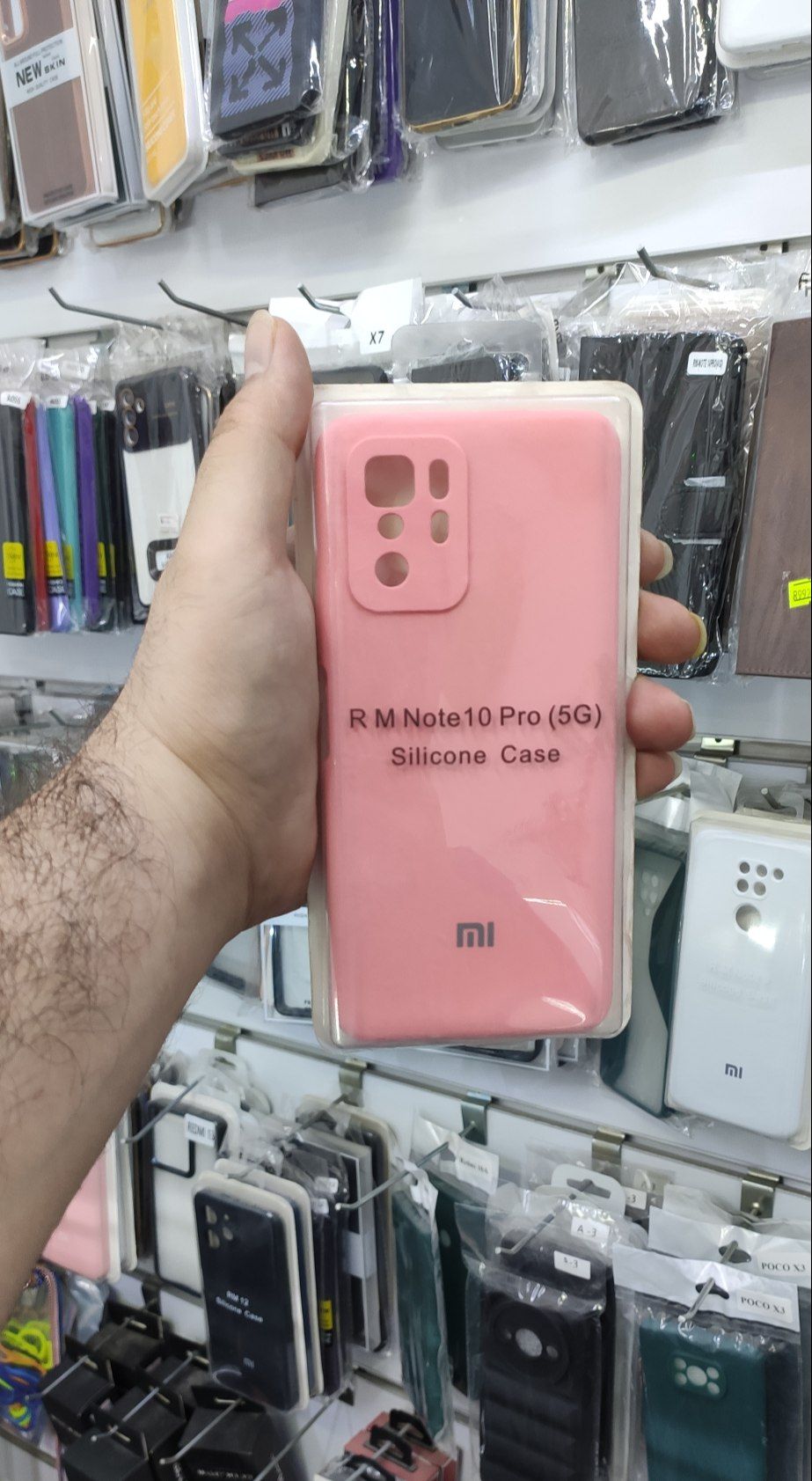 گارد شیائومی Note10Pro 5Gمدل سلیکونی اورجینال
