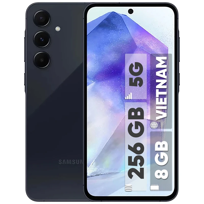 گوشی موبایل سامسونگ مدل Galaxy A55 دو سیم کارت ظرفیت 256 گیگابایت و رم 8 گیگابایت - ویتناماستوک
