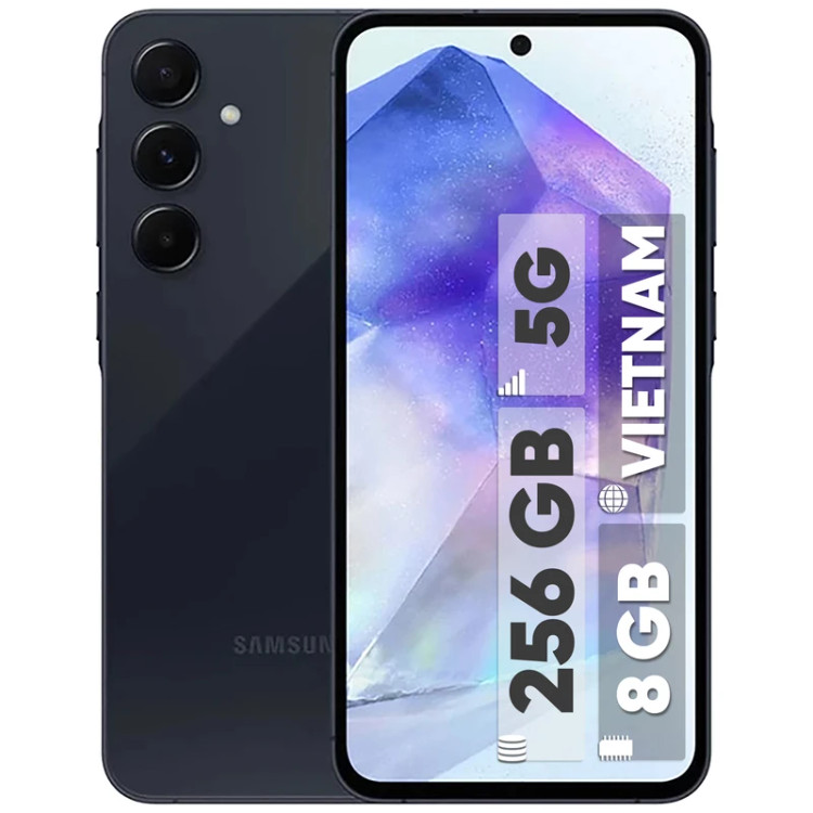 گوشی موبایل سامسونگ مدل Galaxy A55 دو سیم کارت ظرفیت 256 گیگابایت و رم 8 گیگابایت - ویتنام استوک
