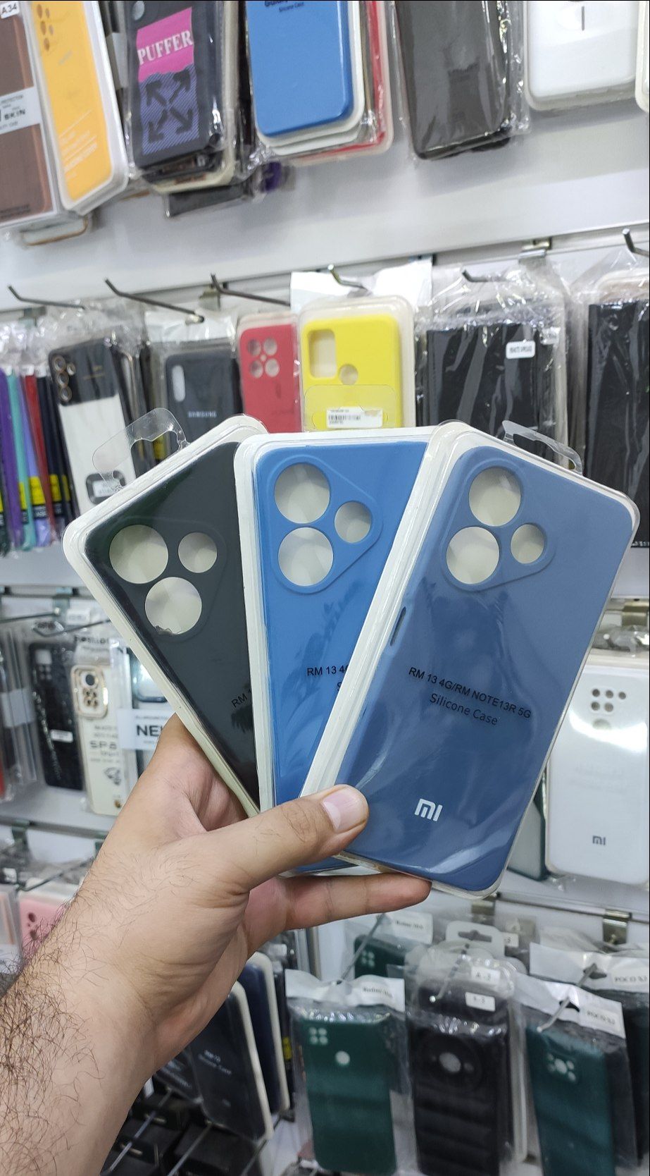 گارد شیائومی Redmi 13مدل سلیکونی اورجینال